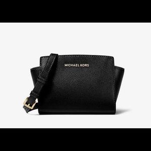 Michael Kors Selma Mini Saffiano Leather Crossbody